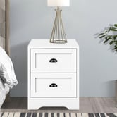 Hoxton Room Daiki 2 Drawer Bedside Table