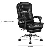 Hoxton Room Lincoln Faux Leather Executive Chair