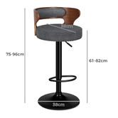 Hoxton Room Vista Adjustable Barstools
