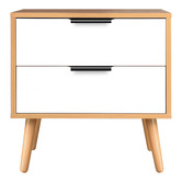Hoxton Room Sebastian 2 Drawer Bedside Table