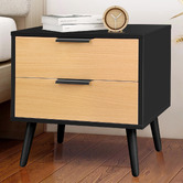 Hoxton Room Sebastian 2 Drawer Bedside Table