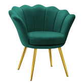 Hoxton Room Rocco Velvet Armchair