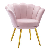 Hoxton Room Rocco Velvet Armchair