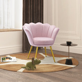 Hoxton Room Rocco Velvet Armchair