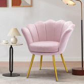 Hoxton Room Rocco Velvet Armchair