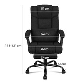 Hoxton Room Matti Executive Chair with Footrest