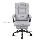 Hoxton Room Matti Executive Chair with Footrest