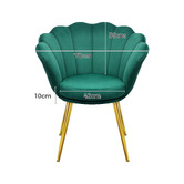 Hoxton Room Rocco Velvet Armchair