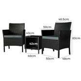 Hoxton Room 2 Seater Matteo Outdoor Lounge Set