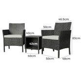 Hoxton Room 2 Seater Matteo Outdoor Lounge Set