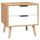 Hoxton Room Sebastian 2 Drawer Bedside Table
