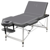 Hoxton Room Carson 75cm Faux Leather 3 Fold Massage Table