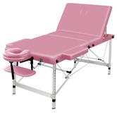 Hoxton Room Carson 75cm Faux Leather 3 Fold Massage Table