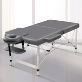 Hoxton Room Carson 75cm Faux Leather 2 Fold Lift Up Massage Table