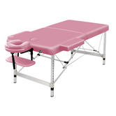 Hoxton Room Carson 75cm Faux Leather 2 Fold Lift Up Massage Table