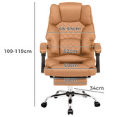 Hoxton Room Rory I Massage Executive Chair with Footrest