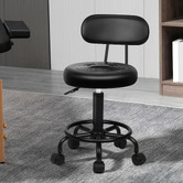 Hoxton Room Marcus Faux Leather Drafting Chair