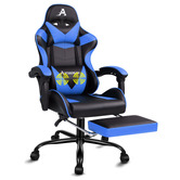 Hoxton Room Darius Faux Leather Gaming Chair with Lumbar Massage
