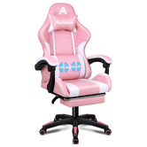 Hoxton Room Nightcrawler PU Leather Gaming Chair with Footrest