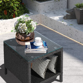 Hoxton Room 2 Seater Chandon Outdoor Armchair &amp; Table Set