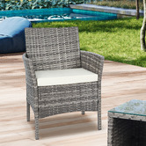 Hoxton Room 2 Seater Chandon Outdoor Armchair &amp; Table Set