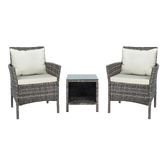 Hoxton Room 2 Seater Chandon Outdoor Armchair &amp; Table Set