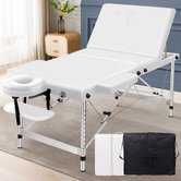 Hoxton Room Carson 75cm Faux Leather 3 Fold Massage Table