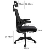 Hoxton Room Ortiz High Back Office Chair