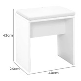 Hoxton Room 2 Piece Clementine Dressing Table &amp; Stool Set