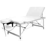 Hoxton Room Carson 75cm Faux Leather 3 Fold Massage Table