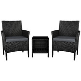Hoxton Room 2 Seater Matteo Outdoor Armchair &amp; Table Set