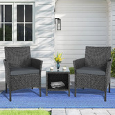 Hoxton Room 2 Seater Matteo Outdoor Armchair &amp; Table Set