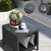 Hoxton Room 2 Seater Matteo Outdoor Armchair &amp; Table Set