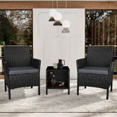 Hoxton Room 2 Seater Matteo Outdoor Armchair &amp; Table Set