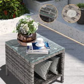 Hoxton Room 2 Seater Matteo Outdoor Armchair &amp; Table Set