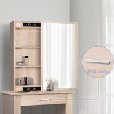 Hoxton Room 2 Piece Clementine Dressing Table &amp; Stool Set
