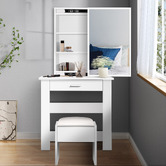 Hoxton Room 2 Piece Clementine Dressing Table &amp; Stool Set