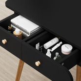 Hoxton Room 2 Piece Carina Dressing Table &amp; Stool Set