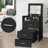 Hoxton Room 2 Piece Ximena Dressing Table &amp; Stool Set