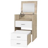 Hoxton Room 2 Piece Ximena Dressing Table &amp; Stool Set