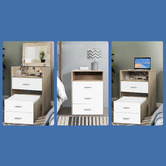 Hoxton Room 2 Piece Ximena Dressing Table &amp; Stool Set
