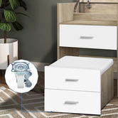 Hoxton Room 2 Piece Ximena Dressing Table &amp; Stool Set