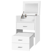 Hoxton Room 2 Piece Ximena Dressing Table &amp; Stool Set