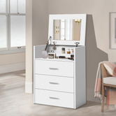 Hoxton Room 2 Piece Ximena Dressing Table &amp; Stool Set