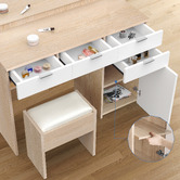 Hoxton Room 2 Piece Zeta Dressing Table &amp; Stool Set