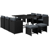 Hoxton Room 10 Seater Evander Outdoor Dining Table &amp; Chair Set