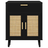 Hoxton Room Angus 2 Door 1 Drawer Rattan Sideboard