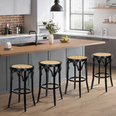 Hoxton Room 65cm Isla Rattan Barstools
