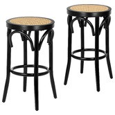 Hoxton Room 65cm Isla Rattan Barstools
