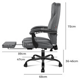 Hoxton Room Ellian PU Leather Executive Office Chair